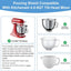 Escudo grado alimenticio para tazón 4.5-5qt acero inox