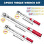 Llave dinamométrica ajustable 1/4 3/8 1/2" 20-240"lb