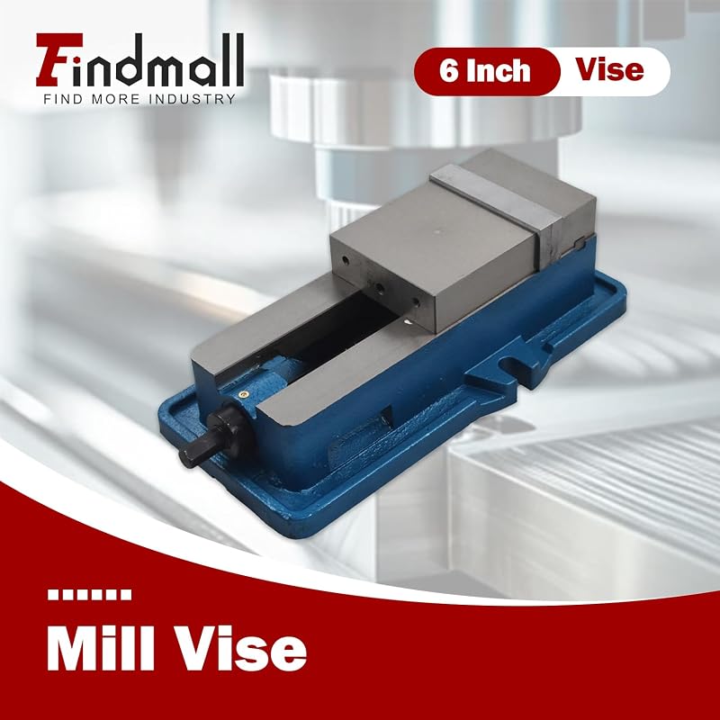 Tornillo banco precisión 6x5-1/2 para fresado y perforación