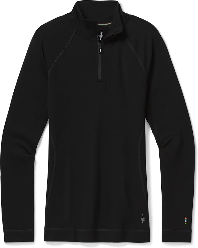 Blusa activa lana Merino 250 mujer cuello redondo