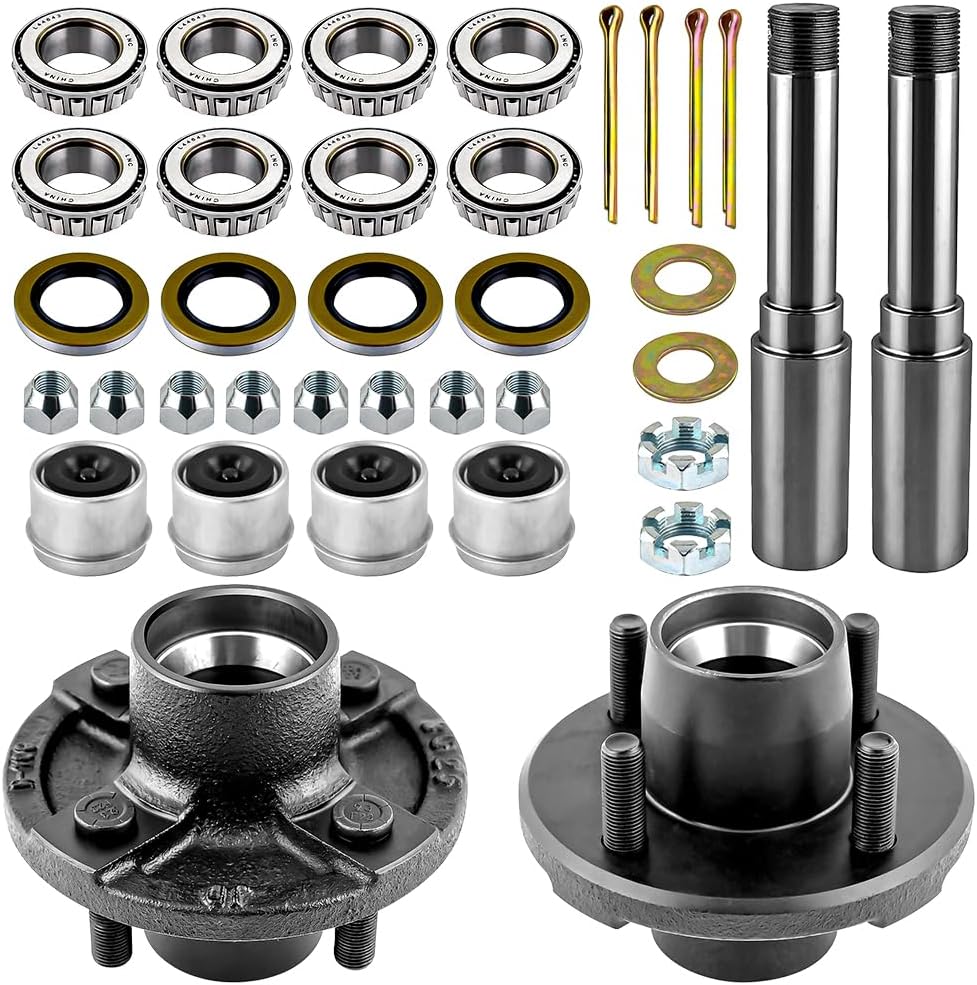 Kit cubo intermedio remolque 2000lb eje redondo BT8 1-1/16