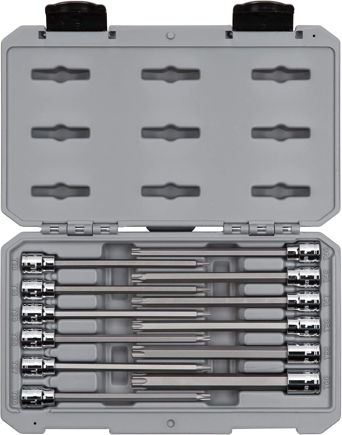 Set 12 Pzas Llaves Torx T10-T60 3/8pulg
