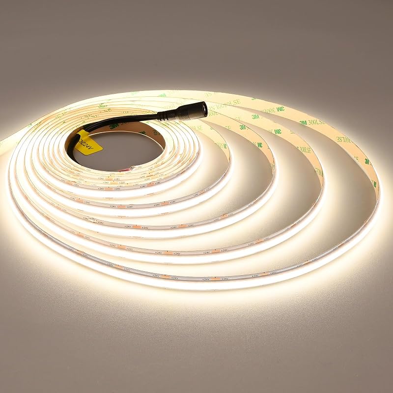 Tira LED 16.4ft 24V 4000K 670lm/ft Brillante Interior