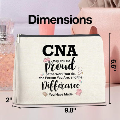Bolsa maquillaje enfermera regalo mujer