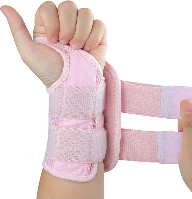 Férula muñeca ajustable para túnel carpiano S/M rosa