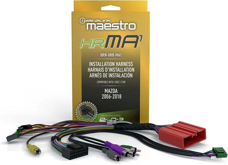 Arnés instalación Plug & Play Mazda 06-18 HRN-HRR-MA1