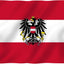 Bandera Austria 3x5ft poliéster ojales latón doble costura