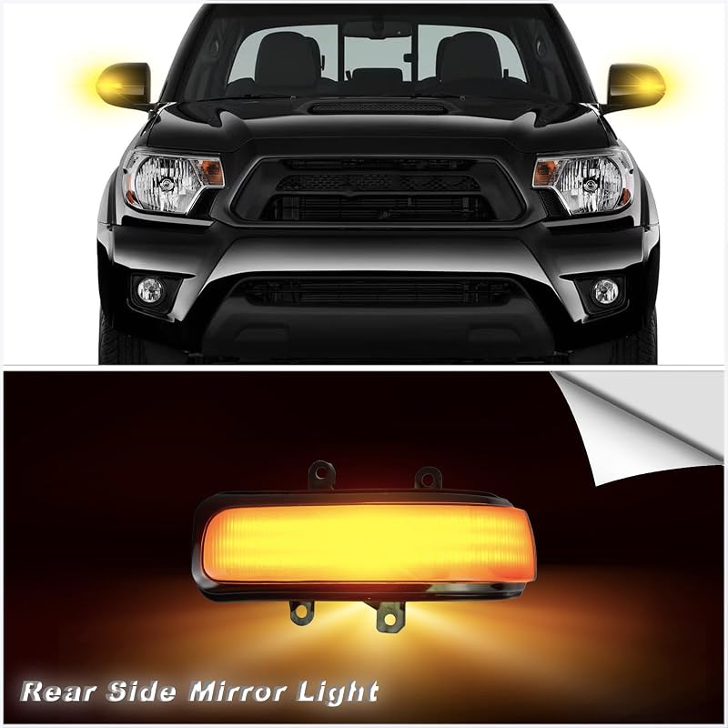 Luces LED espejo lateral Toyota Tacoma 12-15 Sienna 13-20
