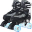 Patines para niños ajustables con ruedas iluminadas 6-12