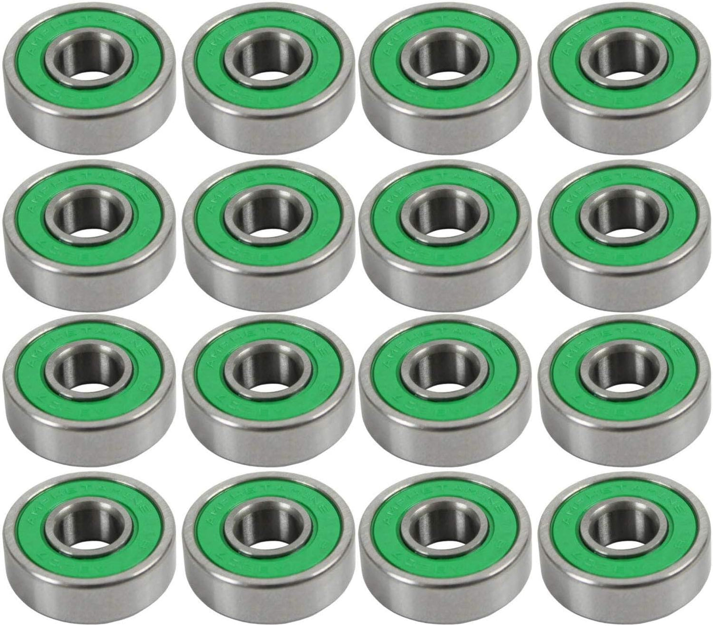 Set 16 rodamientos ABEC 7 para patinaje en línea 8 ruedas