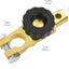 Interruptor corte batería 12/24V 125/500A poste superior set 2