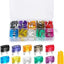 Kit 120 fusibles automóvil 2A-15A con herramienta extractora