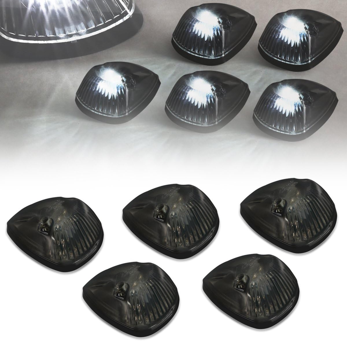 5 Luces LED para Techo Cabina