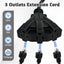 Cable extensión exterior 50ft 3 tomas 15A resistente agua