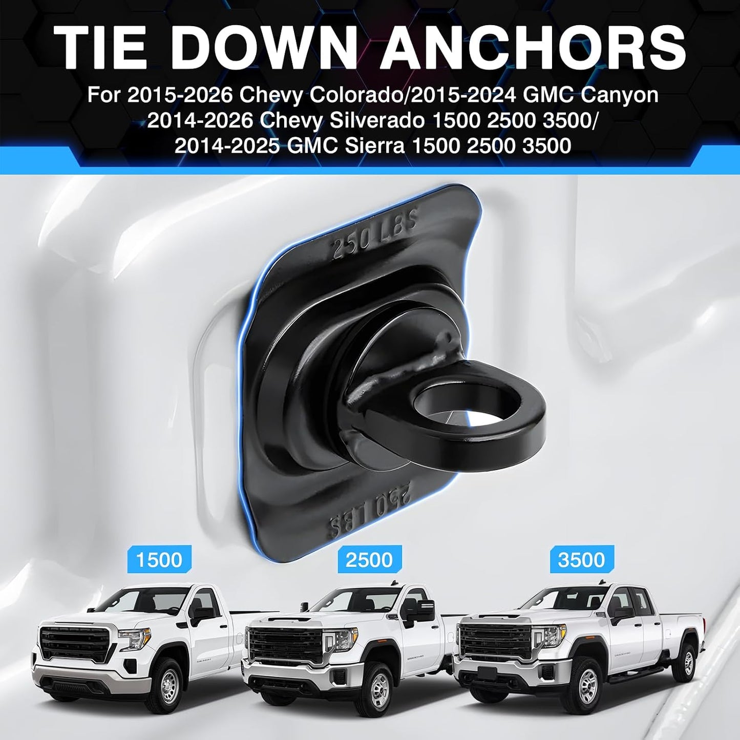 Reemplazo amarre Chevy Colorado 15-26 GMC Canyon pack 6