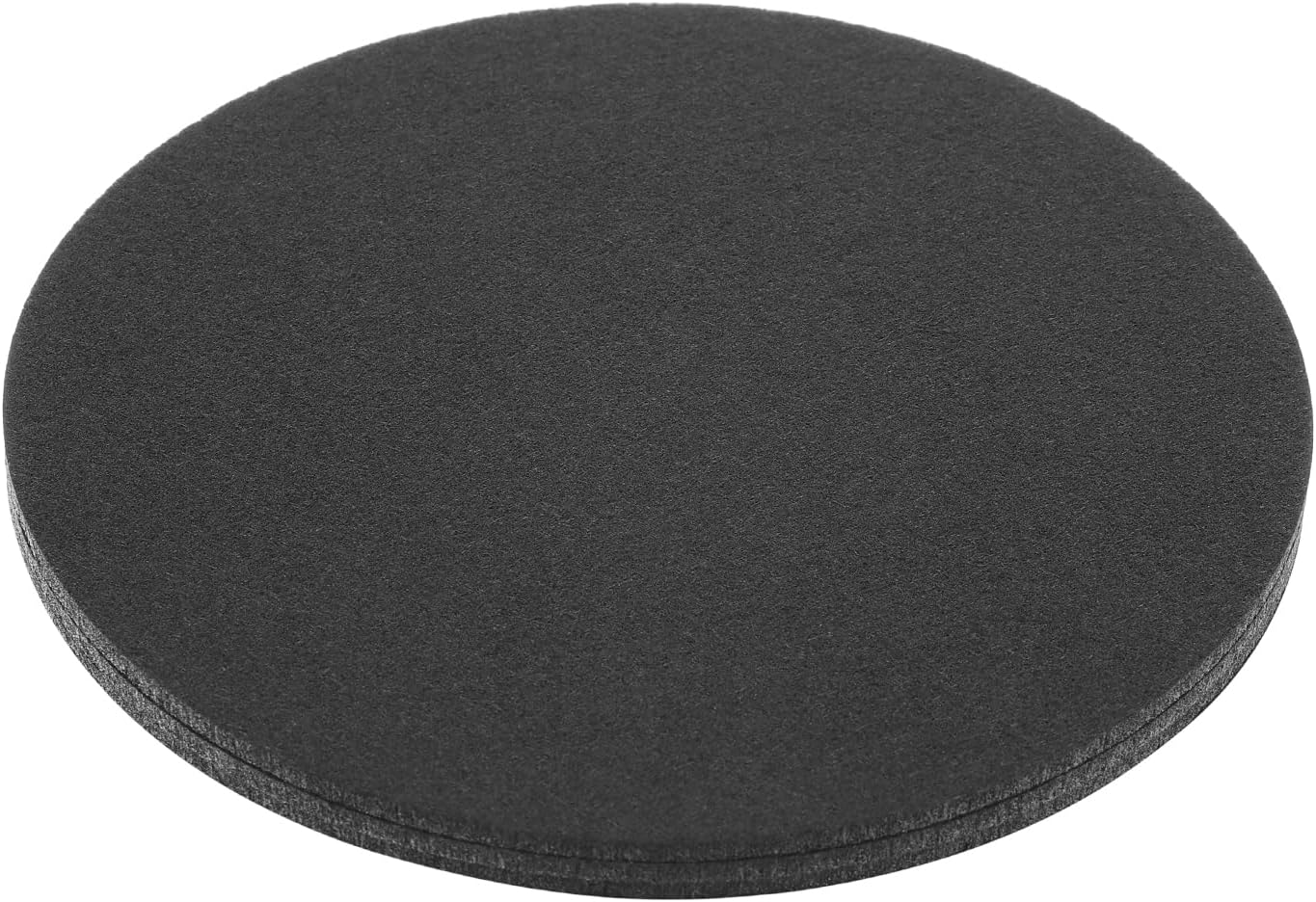 Posavasos fieltro negro reversible 10pulg set 3en1