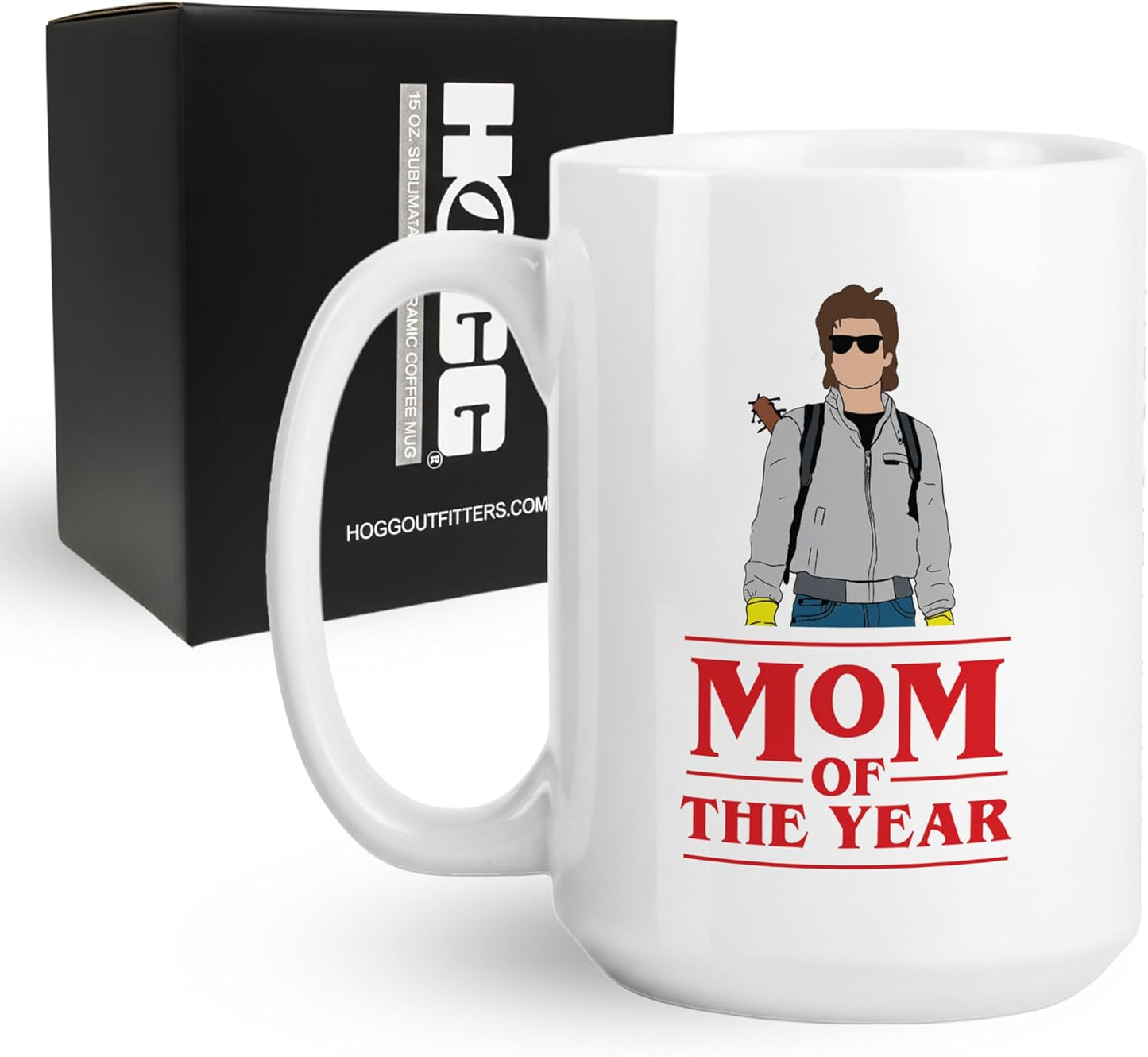 Taza Cerámica Café para Mamá del Año Steve Harrington