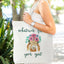 Bolso canvas para mujer regalo perro
