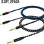 Cable TRS 1/4pulg trenzado nailon para mezclador y altavoz
