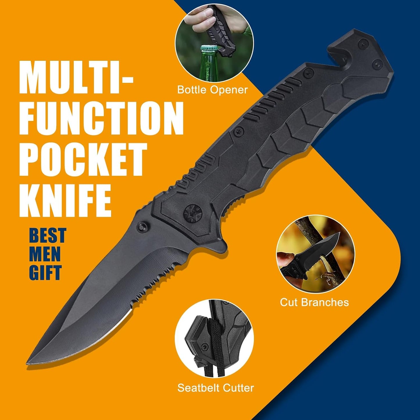 Kit supervivencia 11en1 para hombres al aire libre camping