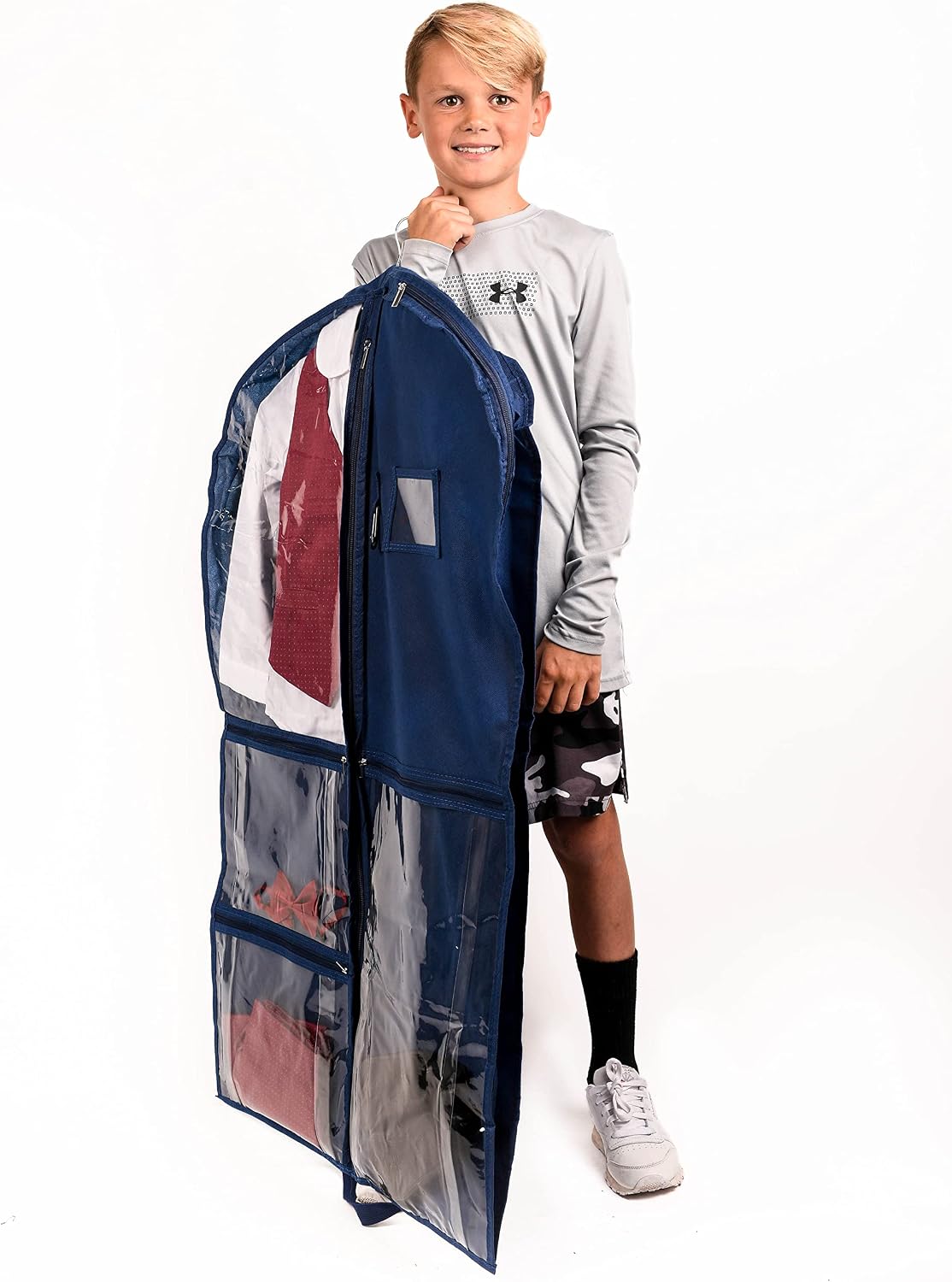 Bolsa colgante 40" impermeable con 5 bolsillos trajes baile