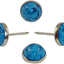 Clavos tapicería diseño mármol 7/16 tachuelas sofá 25 pzas azul