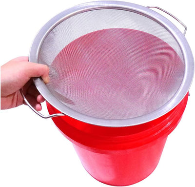 Colador pintura malla fina acero inox 60 mallas embudo 5gal