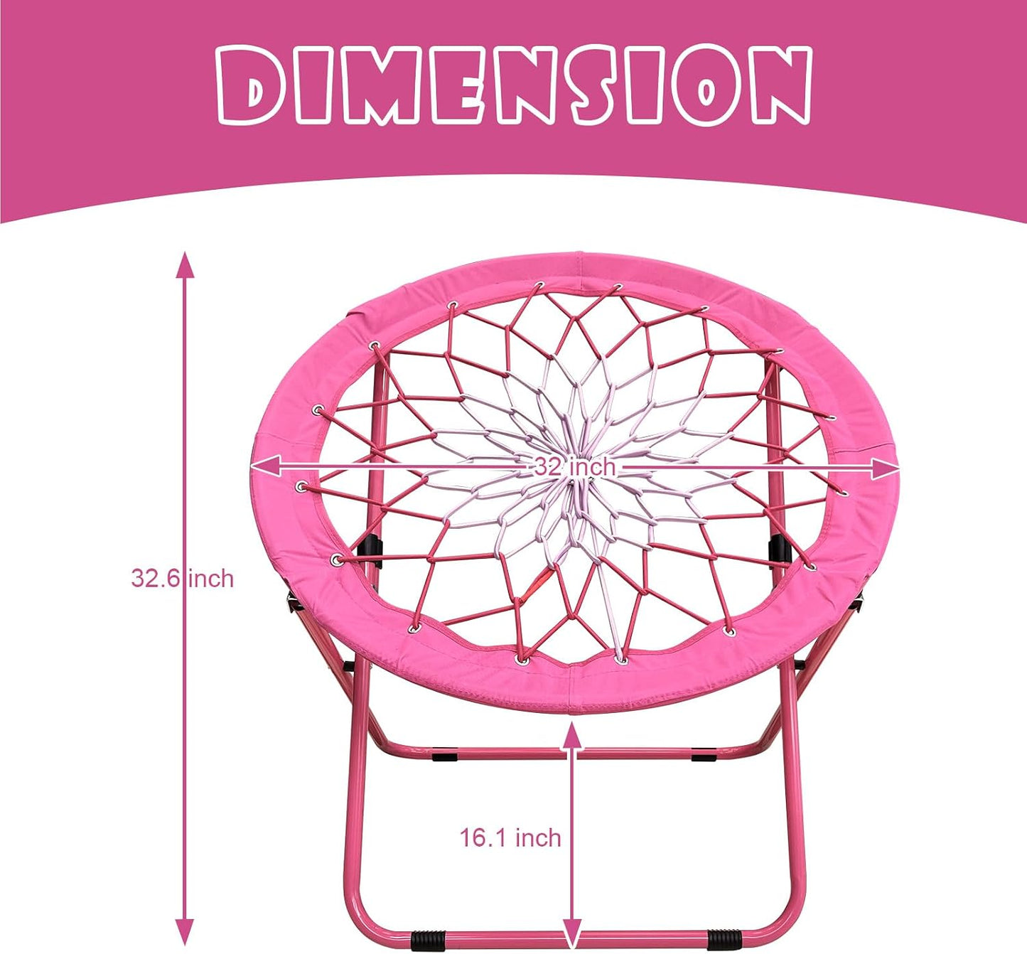 Silla plegable elástica diseño divertido