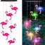 Campanillas viento solares con 7 luces LED para jardín