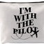 Bolsa maquillaje mujer con texto I Love My Pilot