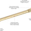 Llave trinquete métrica 6 puntos GPlating 15° antideslizante