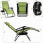 Silla plegable reclinable para patio con reposabrazos 350lb