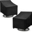 Fundas sillas giratorias exteriores 33x35x38.5pulg 2pzas