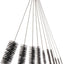 Juego 10 cepillos limpieza botellas 8pulg acero inox