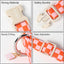 Collar perro a cuadros rosados ajustable