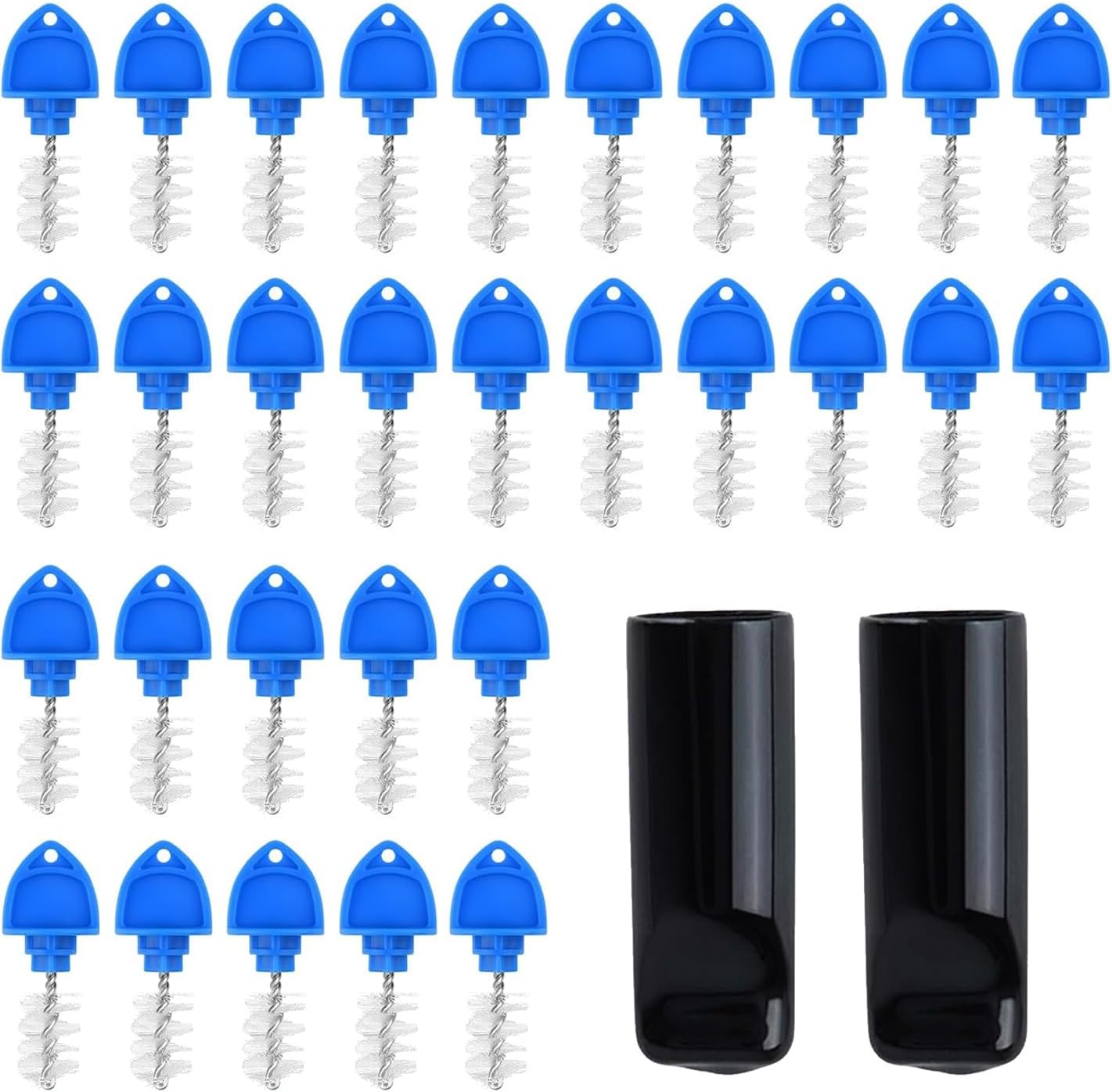 Cepillo tapón grifo barril 32 pzas tapones goma limpieza