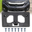 Soporte placa matrícula Honda CR-V textura negra