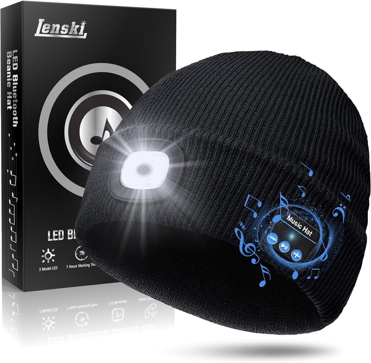 Gorro beanie con Bluetooth regalo hombres camping