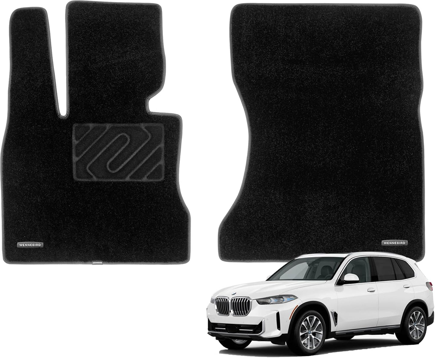 Alfombrillas piso BMW X5 G05/F95 antiderrap 0.6"