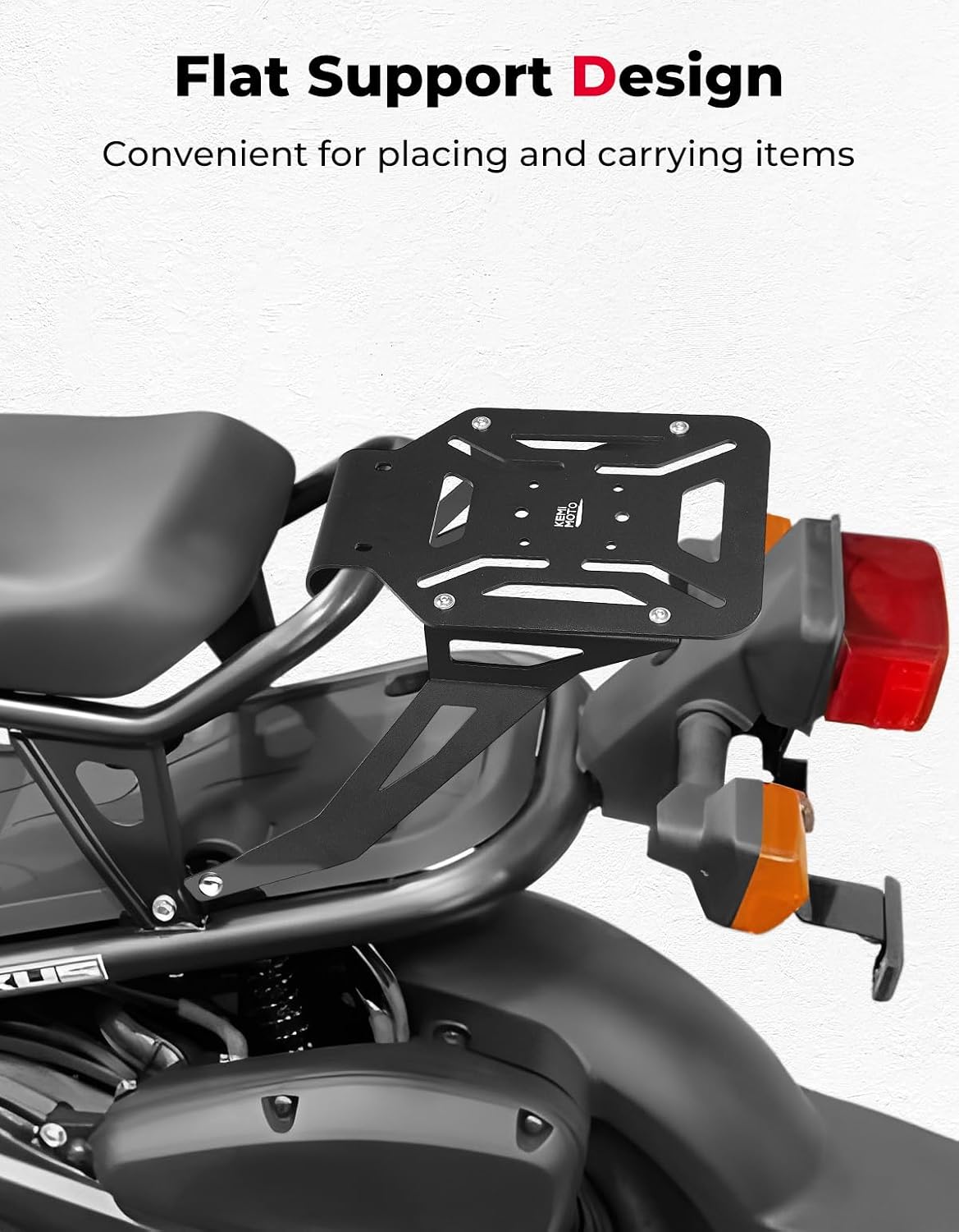 Portaequipajes trasero para motocicleta Ruckus 2002-25