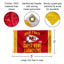 Bandera Kansas City Chiefs 2024 Super Bowl 3x5ft