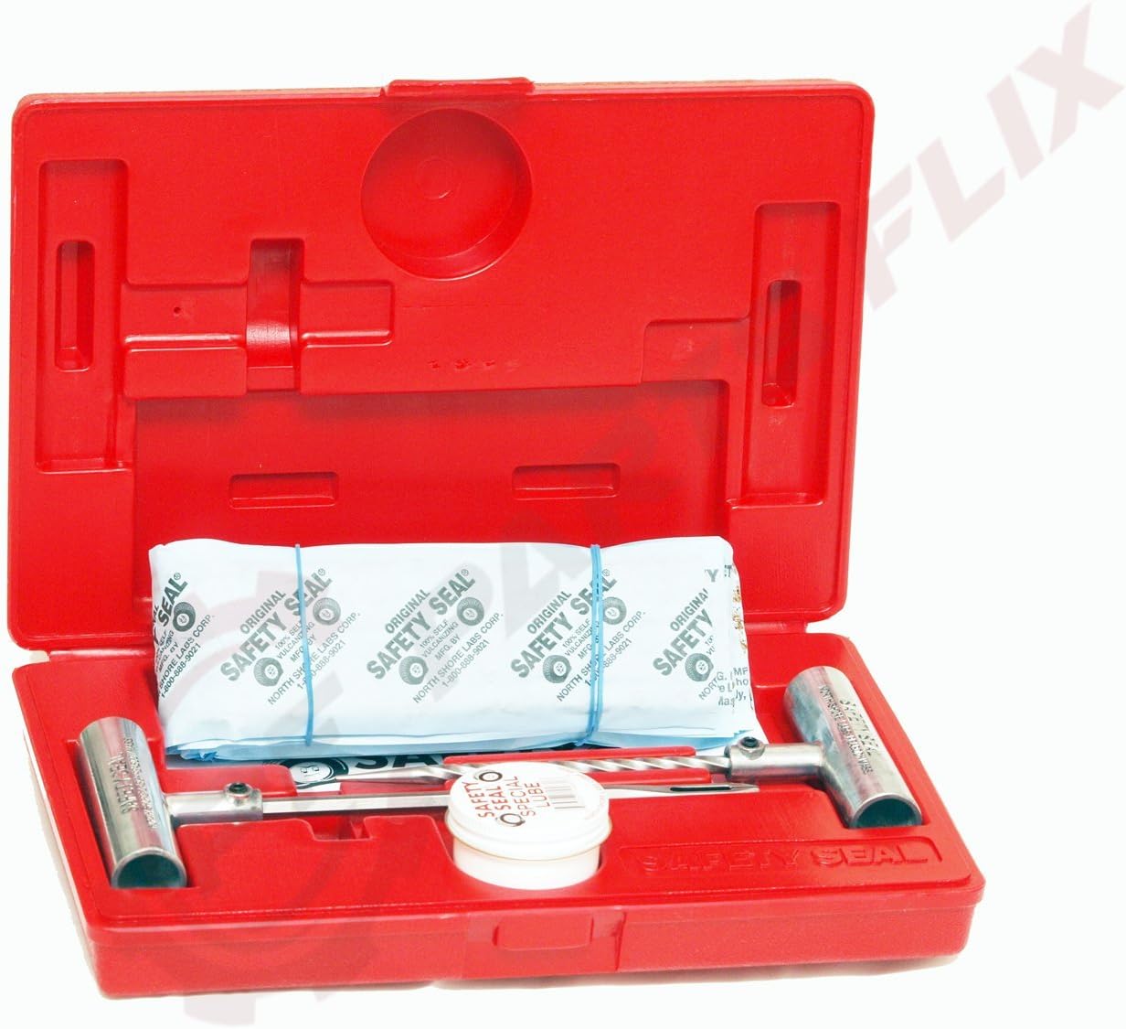 Kit reparación neumáticos 18 reparaciones 16pulg