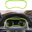Accesorios interiores Dodge Charger 15-24 ABS verde