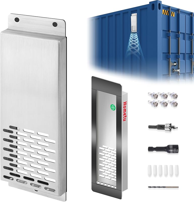 Kit ventilación contenedor acero inox 304