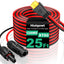 Cable solar XT60 12 AWG 25pies conector panel solar