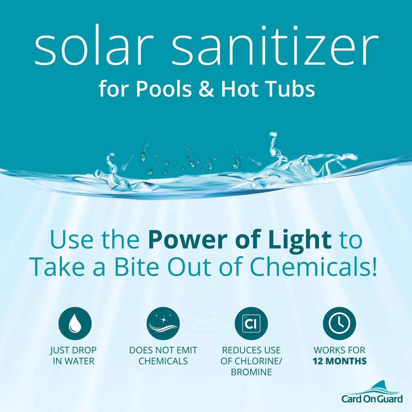 Tubo desinfectante solar para jacuzzi con tecnologia