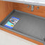Tapete silicona impermeable 34x22" para fregadero 36"