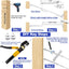 Kit 10 pares barandilla cable acero inox T316 para poste madera