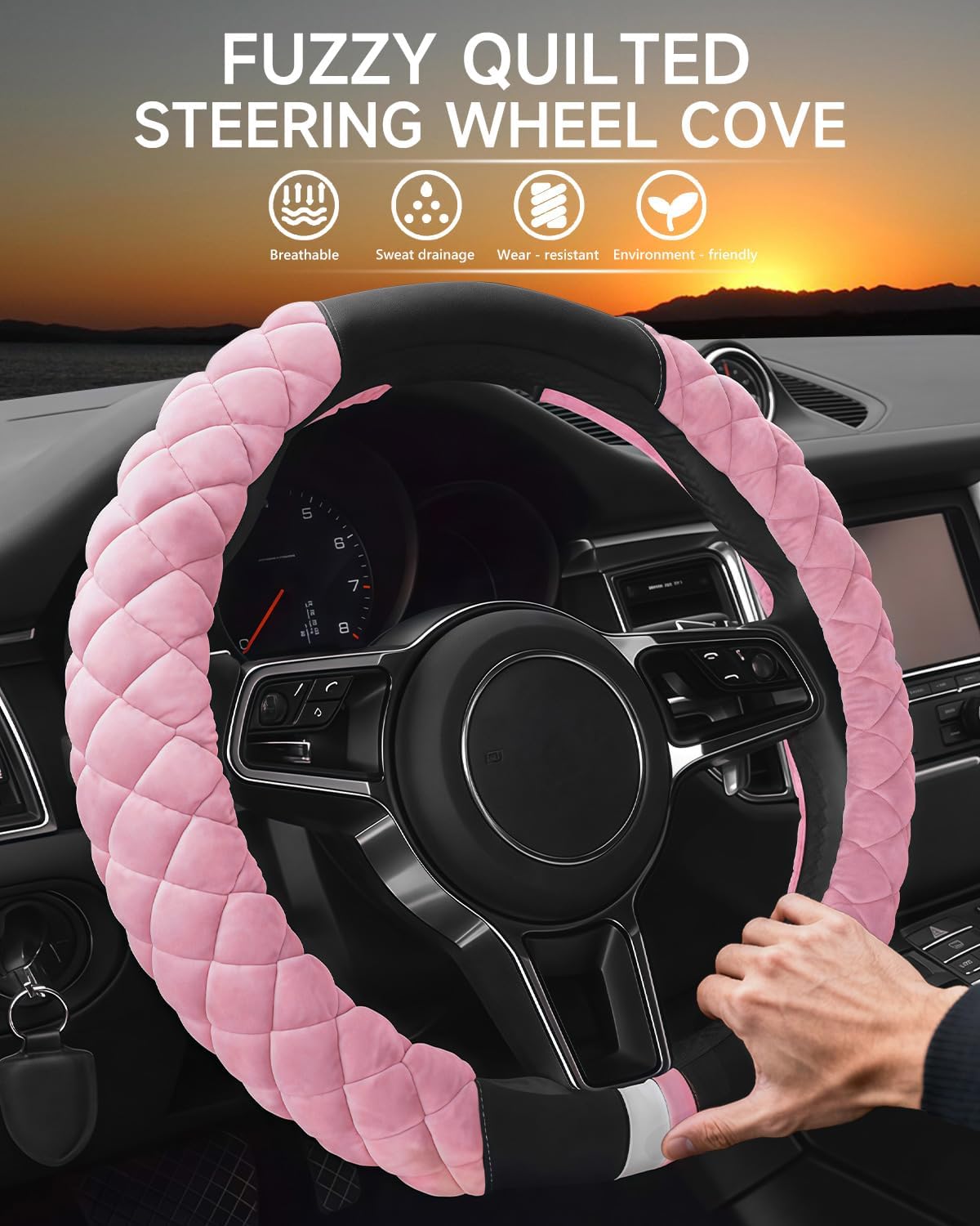 Funda volante invierno felpa A-Rosa