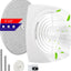 Reemplazo cubierta ventilador escape baño cocina 11-1/2pulg